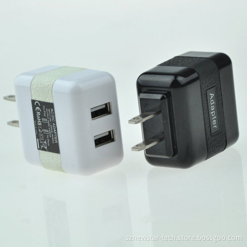 Universal Hot Selling Dual USB AC Charger (NSDTC011)
